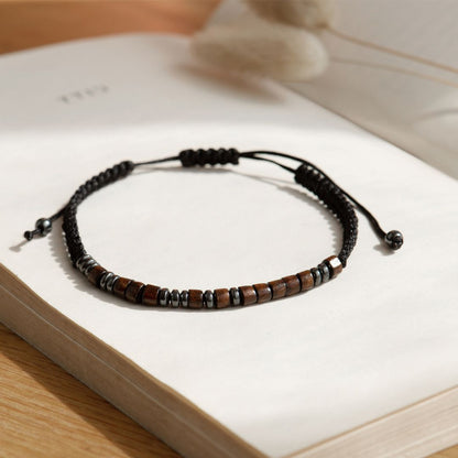 To My Son, I Love You Morse Code Bracelet